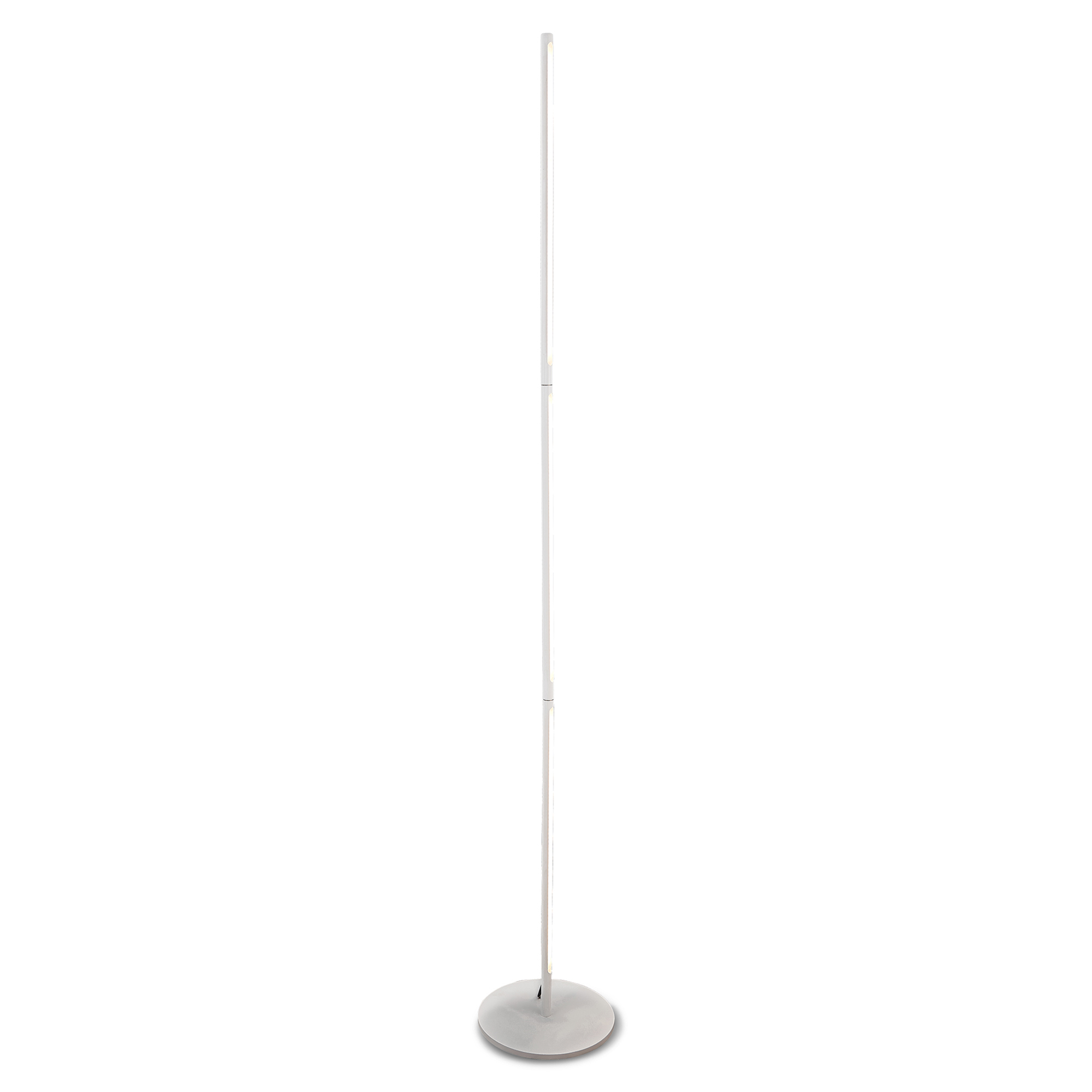 M6735  Torch 171cm Floor Lamp 25W LED Sand White